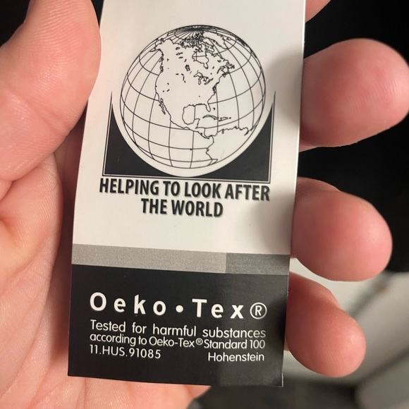 NWT Arrow USA 1851 Black Sateen Button Down Dress Shirt - 17.5 32/33 - Picture 4 of 5